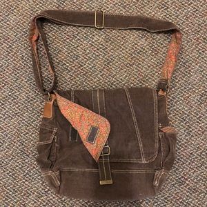 Old Navy corduroy satchel bag